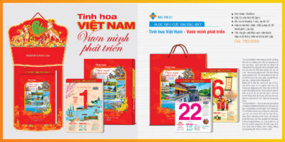 Lịch bloc siêu cực đại đặc biệt - Tinh hoa Việt Nam 3 Lịch bloc 38x53