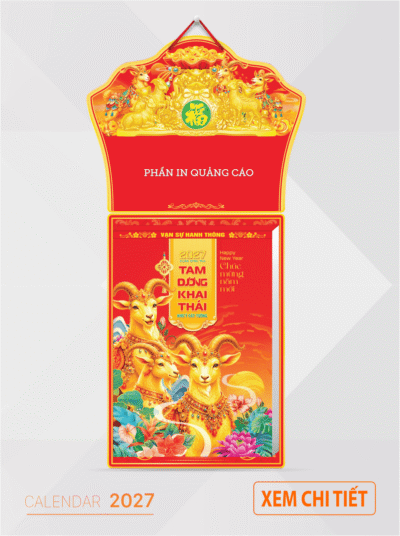 Lịch bloc 38x53 tam dương khai thái