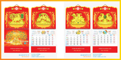 Lịch 13 Tờ – Lịch Treo Tường Đẹp, Mẫu Mới | Đặt In Theo Yêu Cầu 3 Lịch treo tường 2027