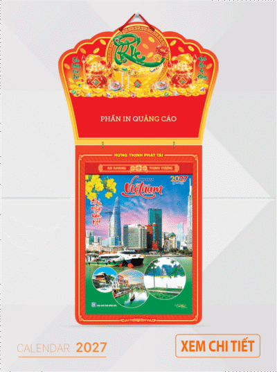 Mẫu Lịch siêu cực đại 2027