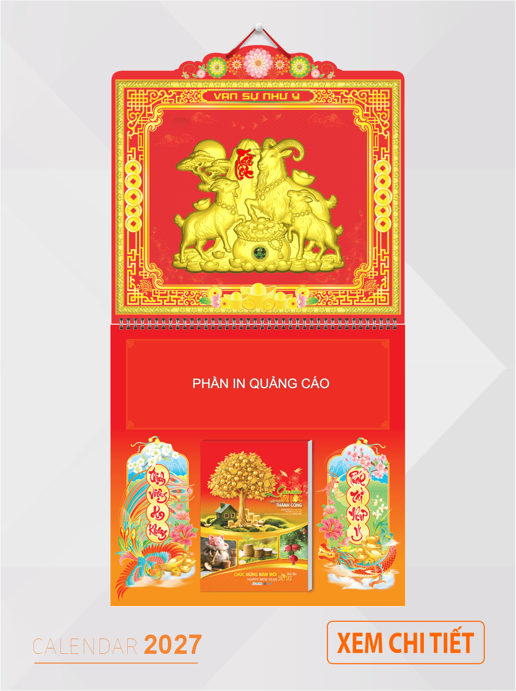 bìa lịch đẹp 2027