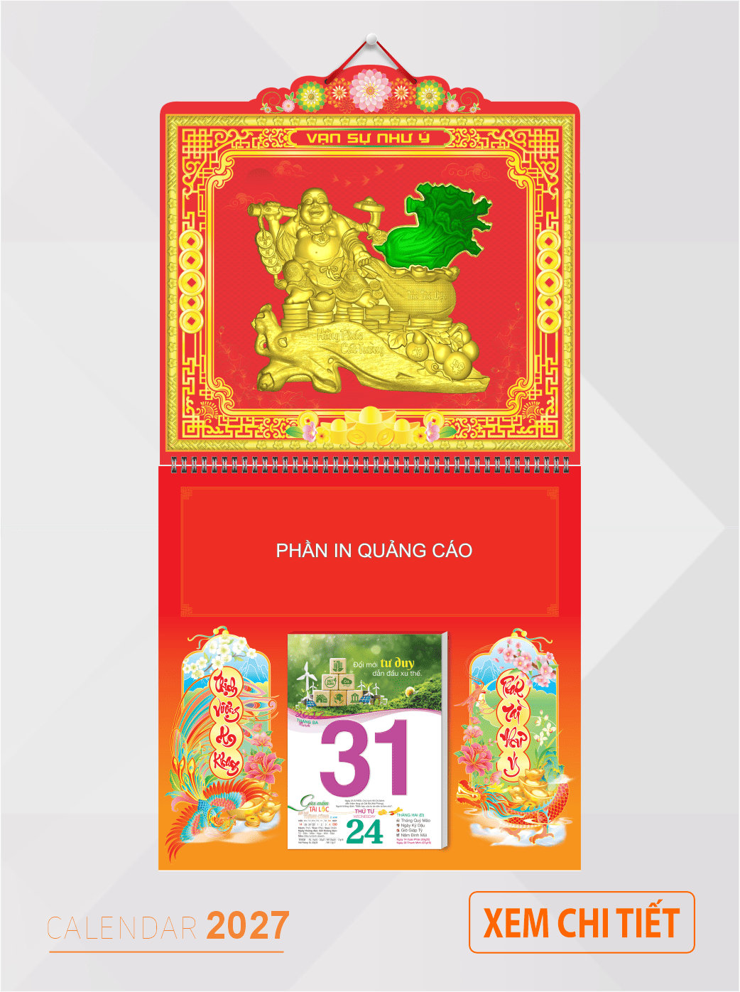 bìa lịch đẹp 2027