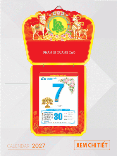 lịch bloc đại 2027