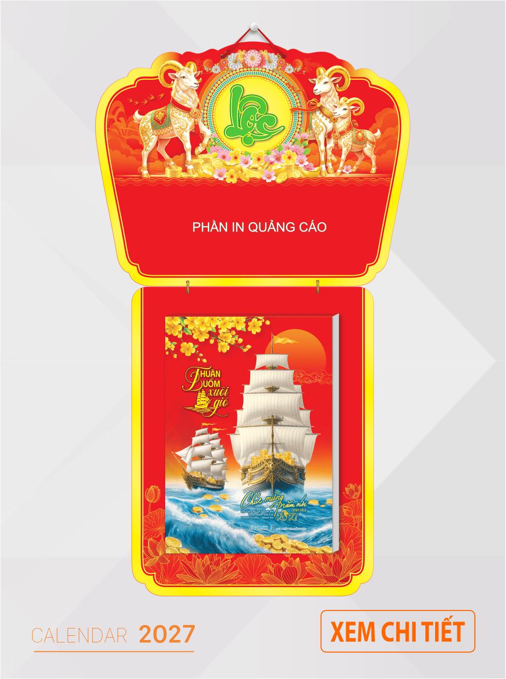 bìa lịch đẹp 2027