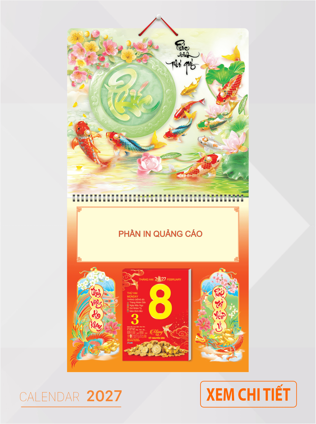 bìa lịch đẹp 2027