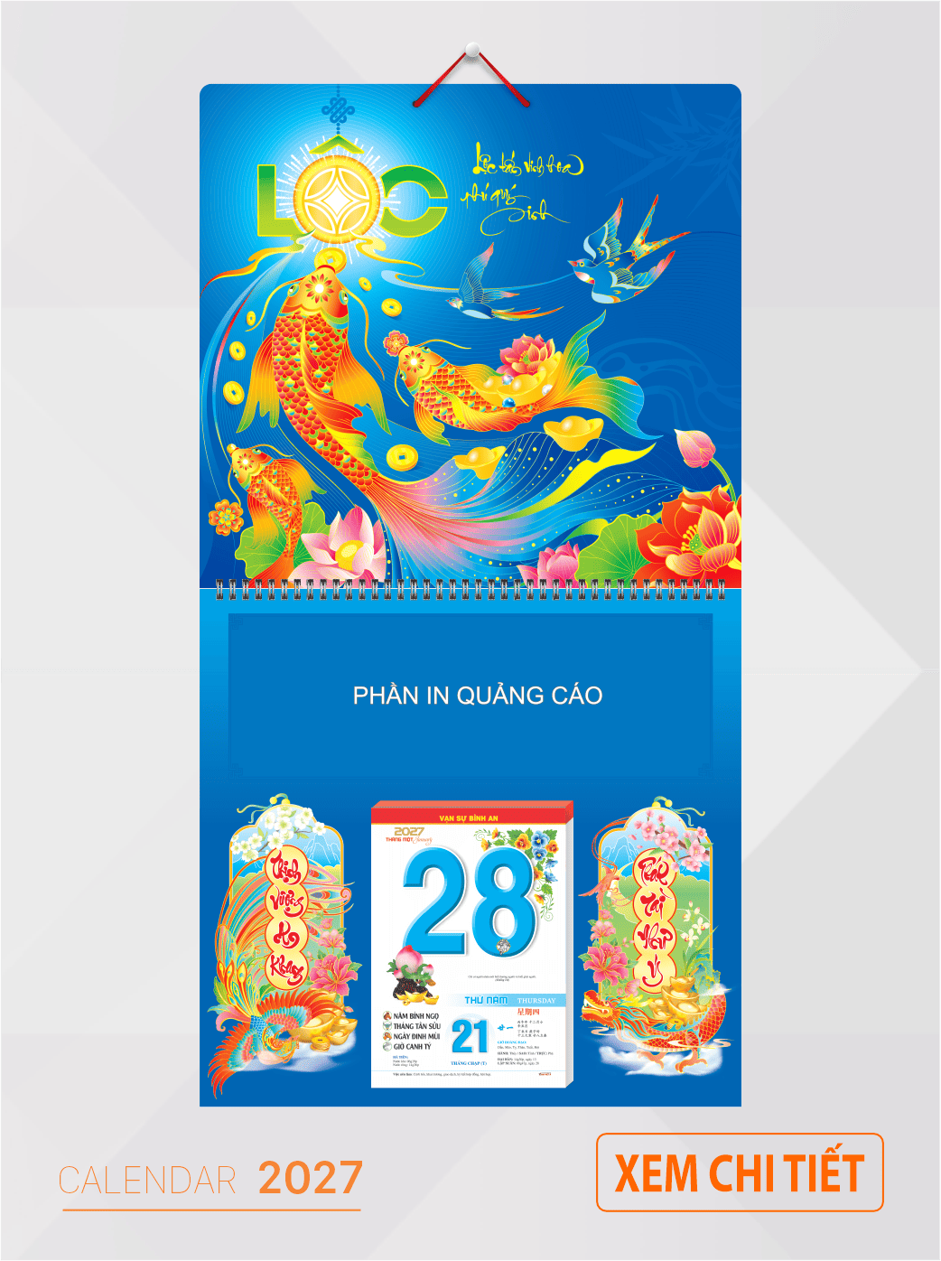 bìa lịch đẹp 2027
